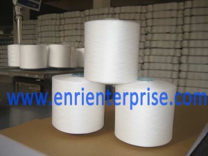 100% polyester Spun yarn/TFO twist - Spun yarn/TFO twist