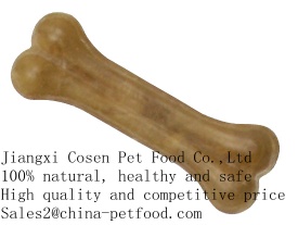 rawhide pressed bone for dog chews