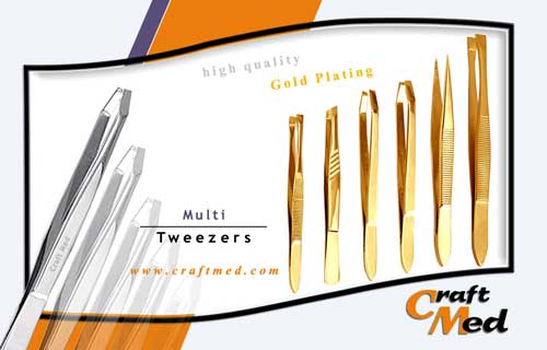 Plucking Tweezers Made With High quality Stainless Steel