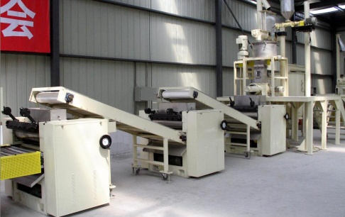 Recon tobacco sheet production line