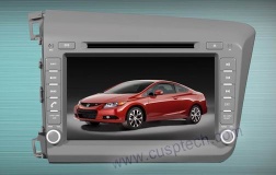CS-H012 special 8\ Car DVD PLAYER With GPS touch screen FOR HONDA CIVIC new left hand driving
