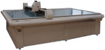 Advertising foam board material cutting machine