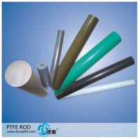 Various size of virgin PTFE and Teflon rod and cutomized PTFE Teflon products