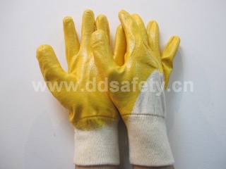 Cotton with yellow nitrile glove - DCN303