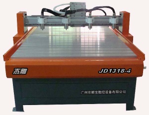 JD 1318-4 Multi heads Woodworking Engraving Machine