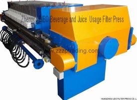 Filter press Zhengpu DIBO Beverage and Juice Using Filter Press