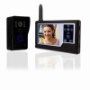 clear sound color display 3.5 inch wireless video door phone intercom system for hot sell