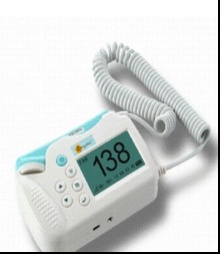 Fetal Doppler 2MHz w LCD Display & Rechargeable Battery