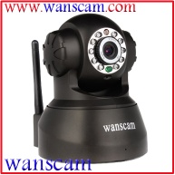 Two Way Audio Pan/Tilt Night Vision Dome Wireless IP Camera(Mobile Watch)