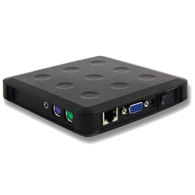 Thin Client for Wide ScreenPCStation with PS/2 port ThinStation support 30 terminal users - N130W