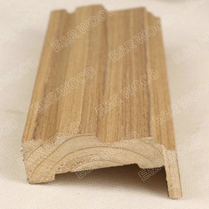 Burma Teak veneered solid wood door trim and frame