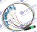 12 core MPO-LC optical fiber patch cord