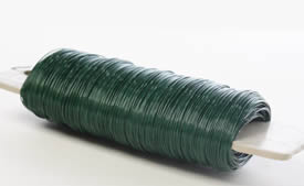 Green Floral Wire is a general use wire to secure flowers and greenery. Its wire diameter is from 5.16mm to 0.35mm, and its material can be High quality low carbon steel wire, black annealed wire.
