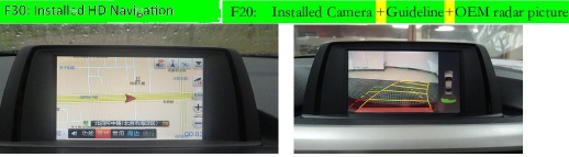 BMW 6 pin connector: Interface, Built in GPS/Navigation, Parking Guideline