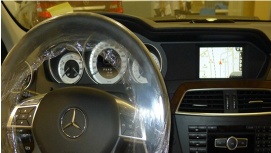 Benz C/A/B Class&ML/GL Interface: GPS/Navigation,Guideline,DVD,TV,Camera - N5: Benz-172