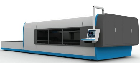 High power YAG laser metal cutting machine - HS-L4020