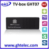 GHT07 Tested tiger satellite receiver dual core mini pc android 4.1