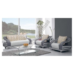 Modern Real leather sofa set