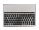 Aluminum bluetooth keyboard for different size tablet