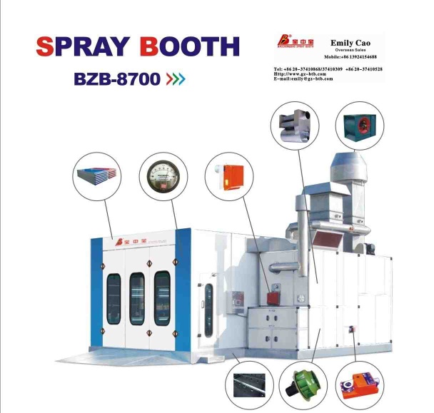 BZB-8700 Spray Booth