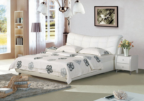 geniune leather bed 320