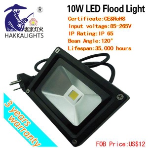 2013 New Design LED floodlights 10W with 3 years warranty