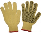 Kevlar PVC dotted Anti Cut Glove