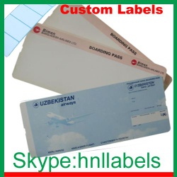 Thermal Baggage Tags & Boarding Passes for Airlines 04