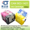 Canon Compatible ink cartridge PFI-102 PFI-101 PFI-103 BCI-1401 BCI-1411 BCI-1421 BCI-1431 BCI-1302 BCI-1201 BCI-1441 BCI-145