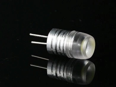 1.1.5W bi-pin LED G4 light/bulb/lamp, fit G4-base halogen socket, made with 1pc 1.5W high power LED.