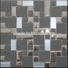 glass mix ceramic mosaic tile