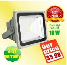 Best seller of LED flood lights, Cemdeo 10W flood light only 5.99 USD! 3 years guarantee!
