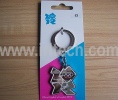 2012 London Olympic Souvenir Keychain/Olympic games Metal Spinner Key Tag/Couples key chain