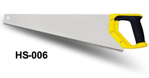 hand saw with plastic handle