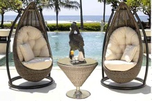 2011 New Popular Rattan set Love hanging chair outdoor furniture PR-001