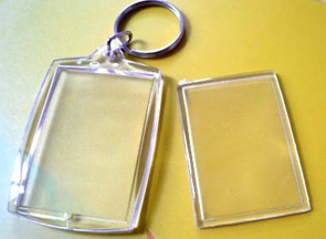 Blank Square Acrylic Keychain 3