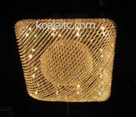 ceiling crystal lamp