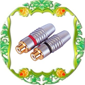 RCA connector jack