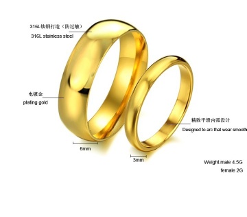 Gold Plated Ring Design for Men