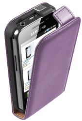 for samsung s5380 leather case