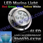 LED marine lights , boat lamp TD0070 6X3W