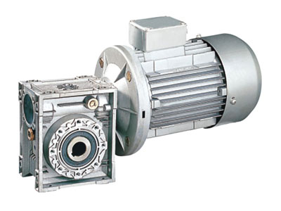 worm gear reducer with electric motor