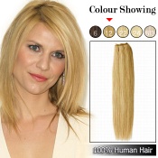18 inch light blonde #12straight Remy Hair weaving