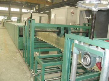 Continuous FRP water trough (special for building application) auto production line