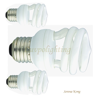 semi spiral energy saving lamp
