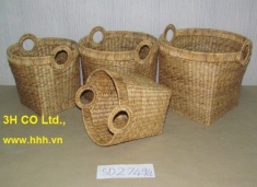Water hyacinth basket