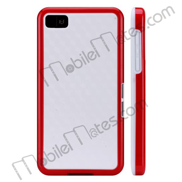 Bright Dual Color Rhombus Hard Case Cover for Blackberry Z10