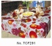 Fruit design bilayer PE table cloth