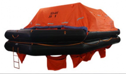 Throw-overboard Inflatable Liferaft