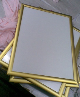 Open-fronted Aluminum Photo Frame